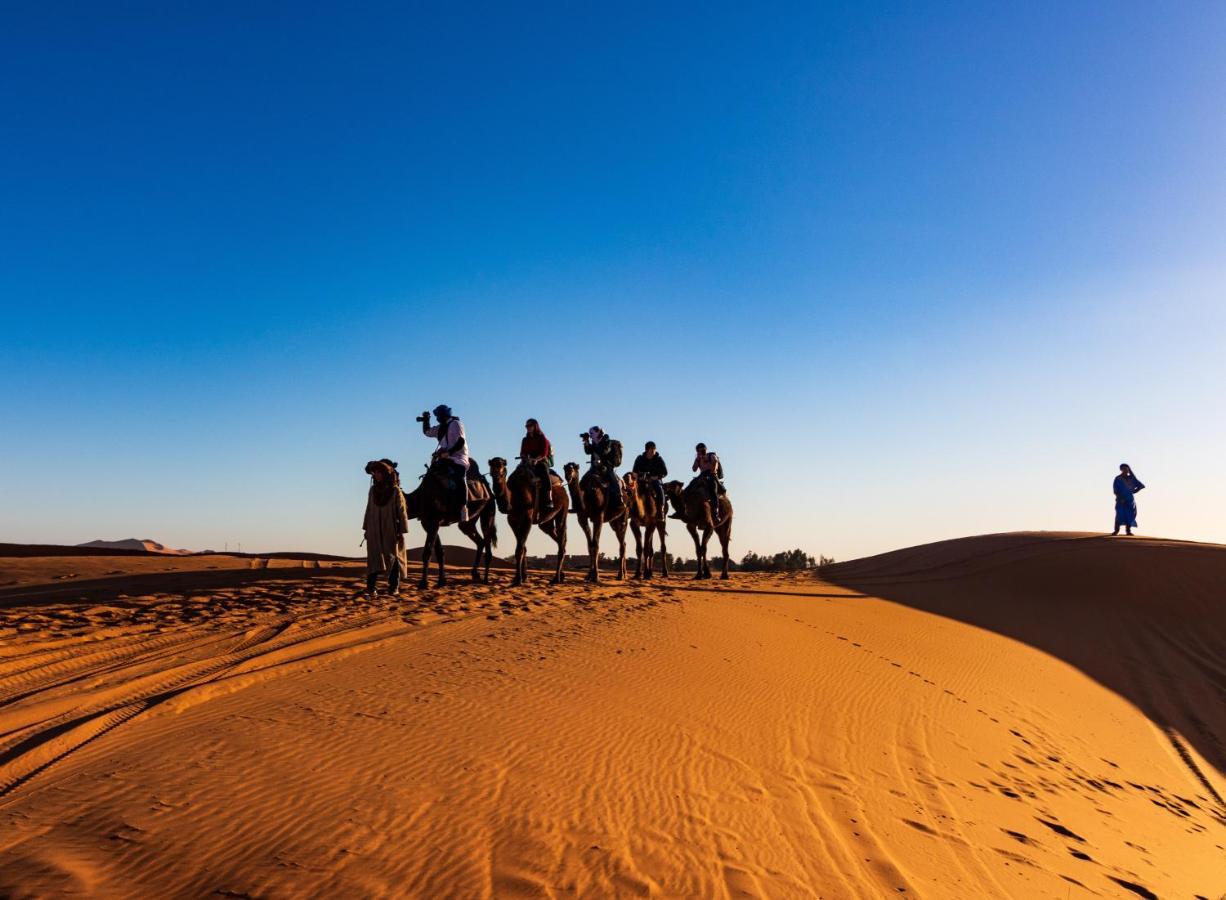 Отель Mhamid Sahara Camp - Mhamid El Ghizlane Мхамид Экстерьер фото