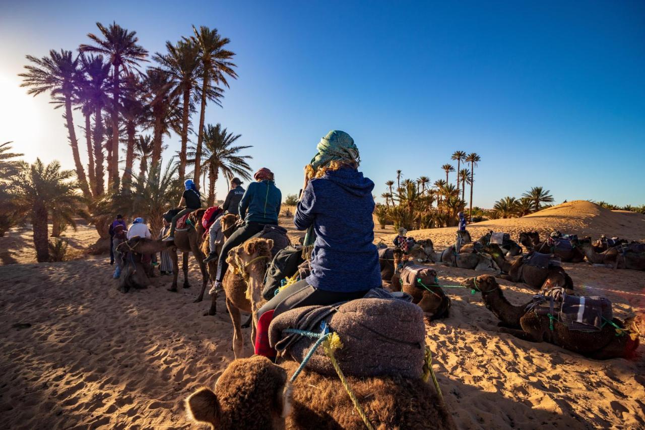 Отель Mhamid Sahara Camp - Mhamid El Ghizlane Мхамид Экстерьер фото